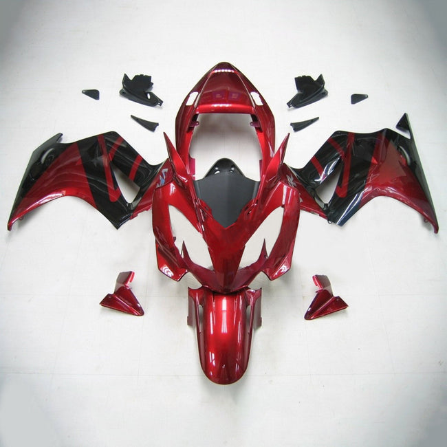 Amotopart 2002-2012 Honda VFR800 GOLSS RED Verkleidung Kit