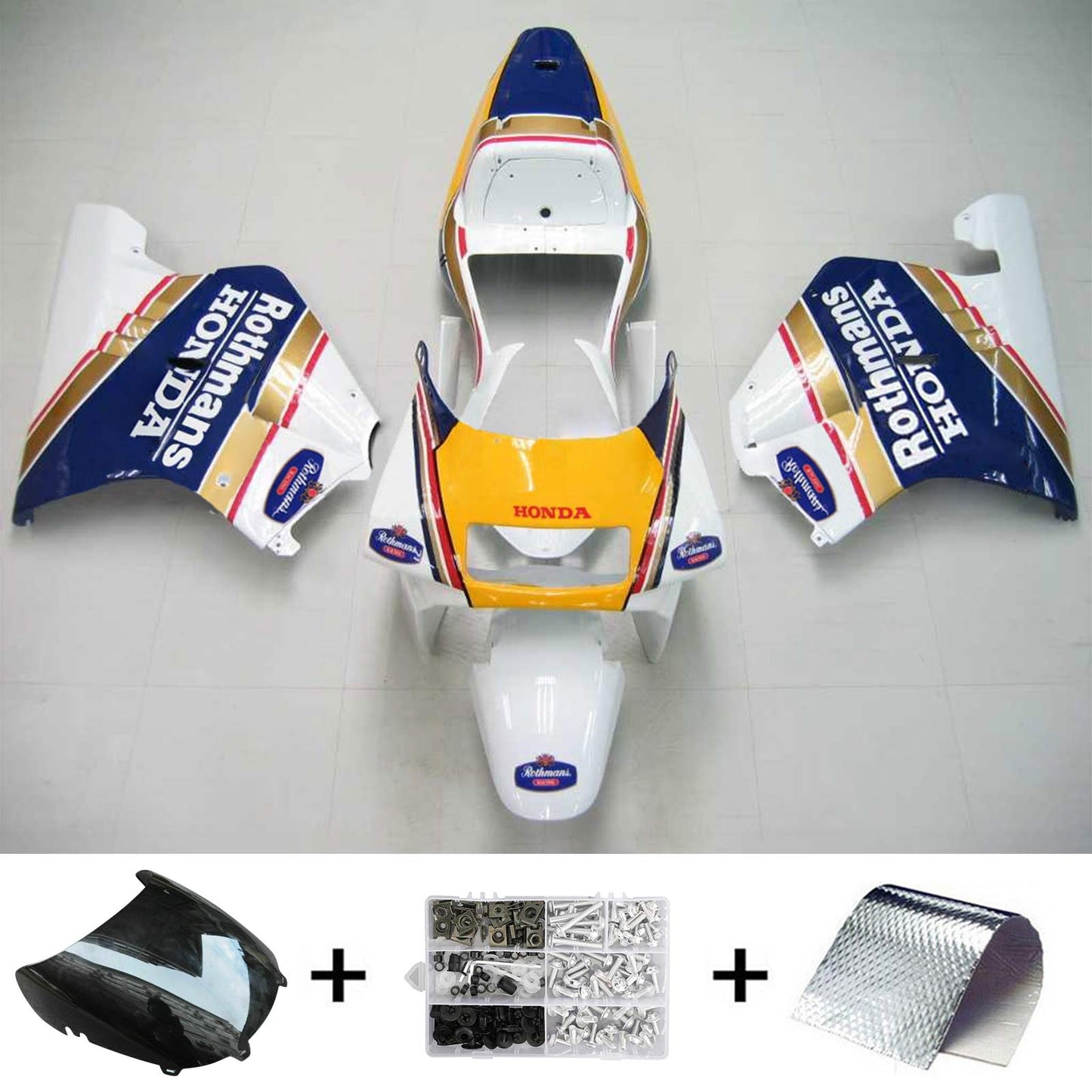 Amotopart Honda NSR250 PGM-3 1990-1993 Verkleidungskit