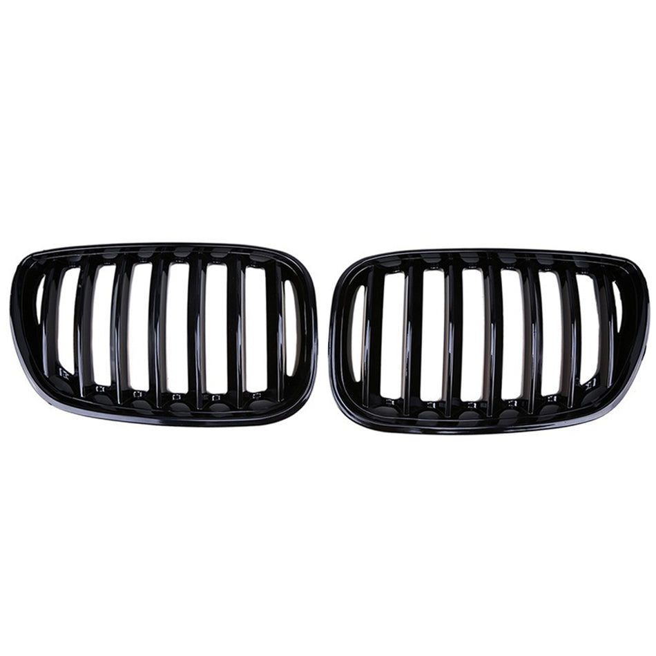 2004-2006 Front Nierengrill Kühlergrill Fit BMW X5 E53 X-Serie Gloss Black Generikum