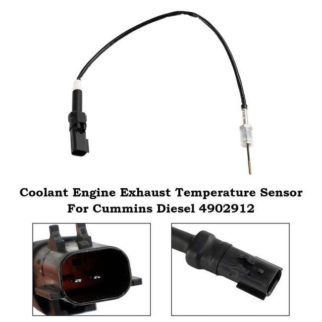 Kühlmittelmotor-Abgastemperatursensor für Cummins Diesel 4902912