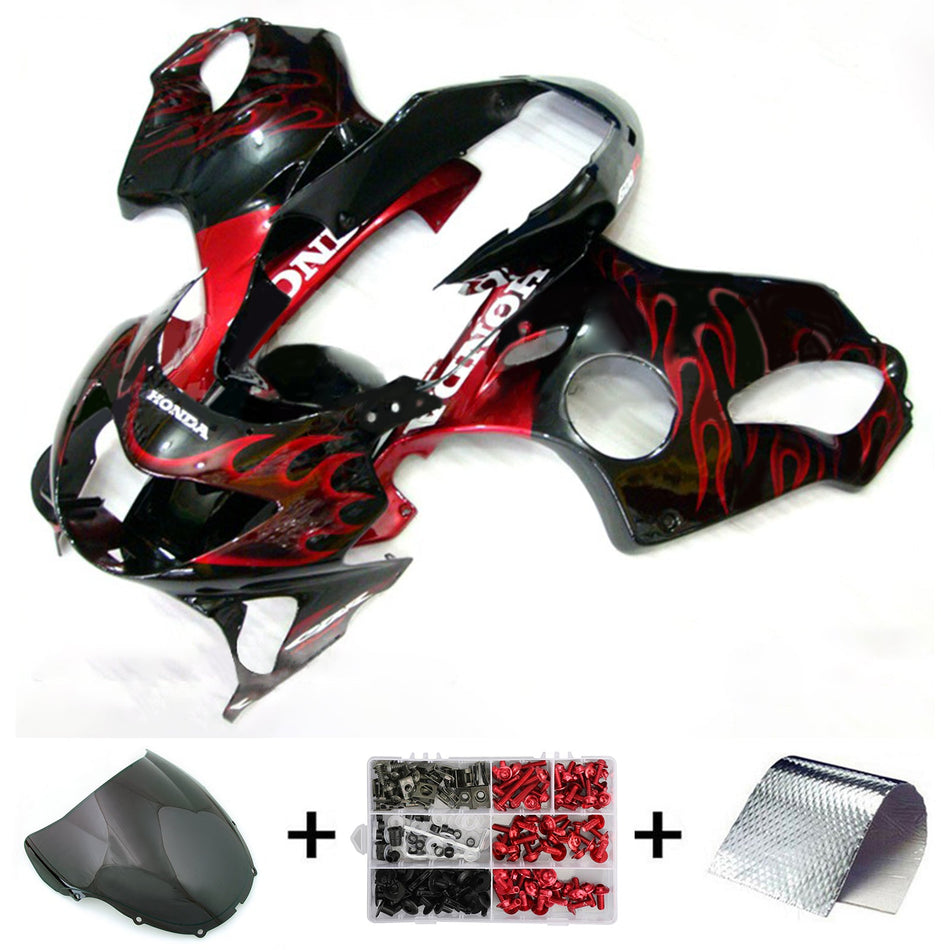 Amotopart Honda CBR600 F4 1999–2000 Verkleidungsset, Karosserie, Kunststoff, ABS