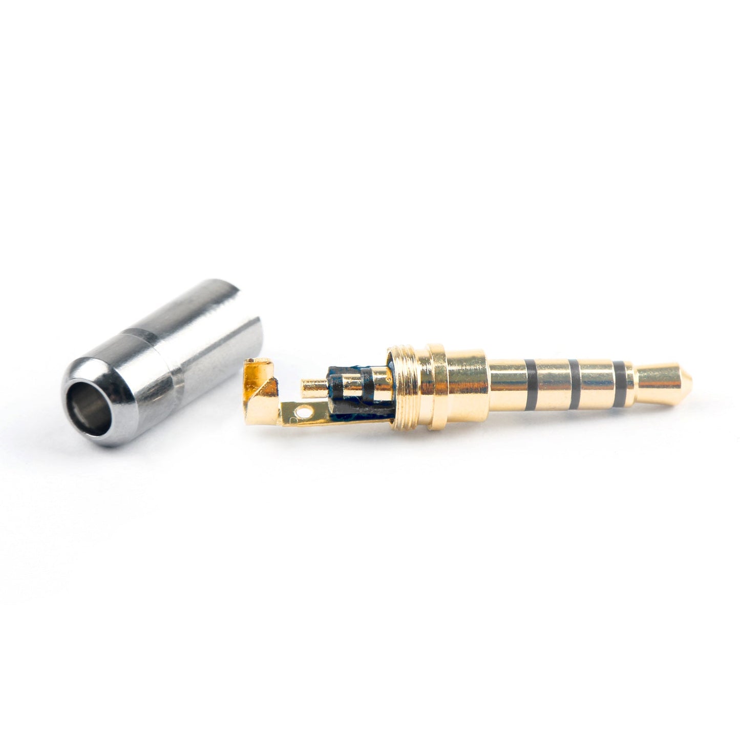 10 Stück mini 3,5 mm Stereo 4-Poliger Klinkenstecker Audio-Anschluss für Reparatur von Kopfhörern