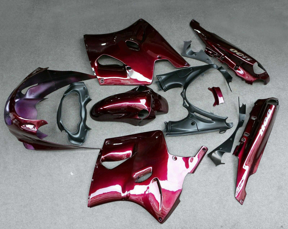 Amotopart Kawasaki Zzr1100 1993-2003 Verkleidungskit Karosserie Kunststoff Kunststoff