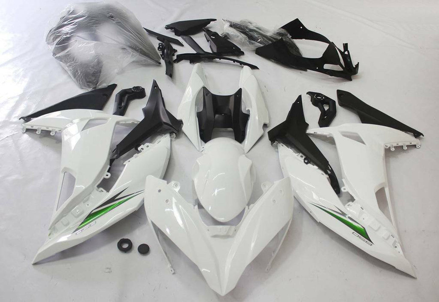 Amotopart Kawasaki Ninja 650 EX650 2017-2019 Kit de déclenchement d'injection plastique