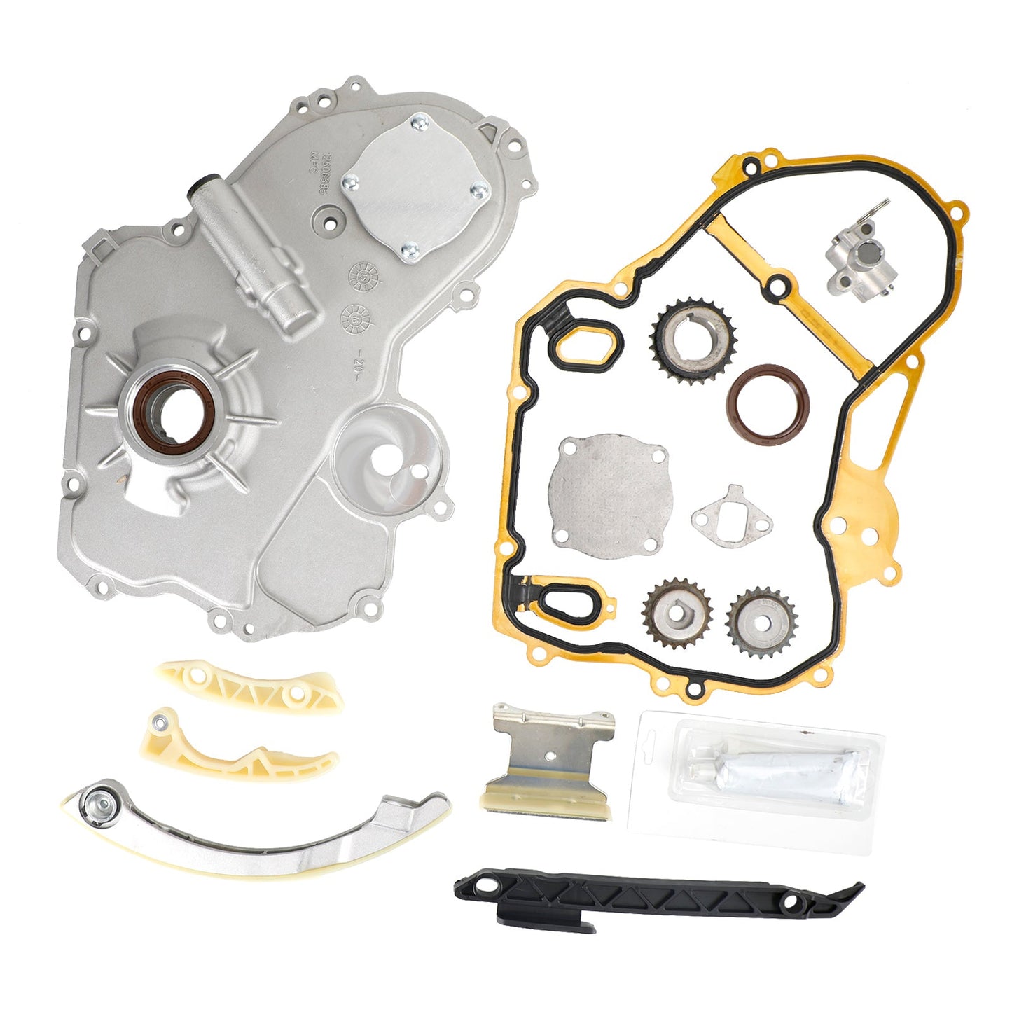 2011–2012 Chevrolet Malibl 2,4 l Steuerkettensatz, ?lpumpe, Selenoid-Aktuator, Getriebeabdeckungssatz