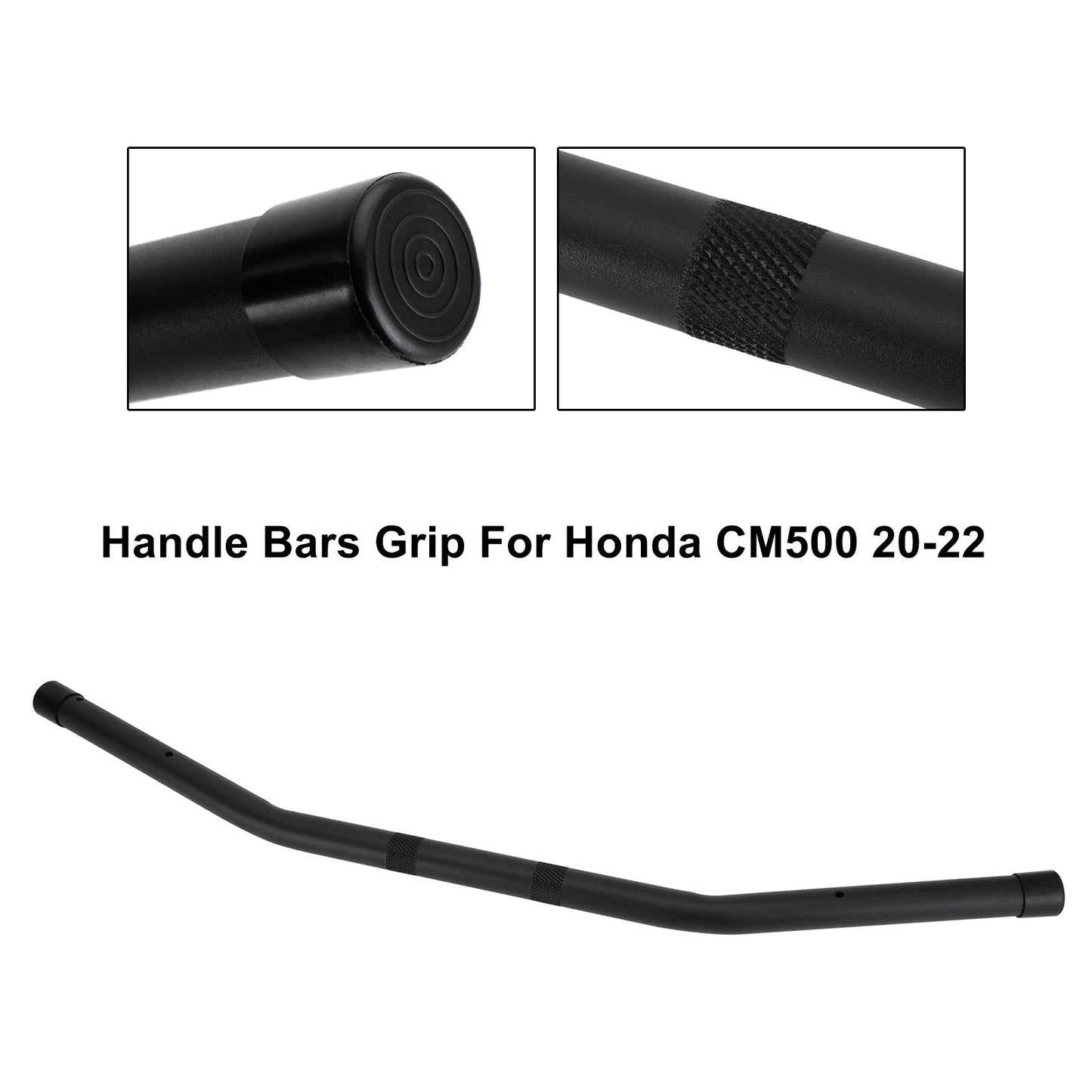 Honda CM500 2017-2022 Guidon universel 7/8" 22 mm pour guidon de moto Noir