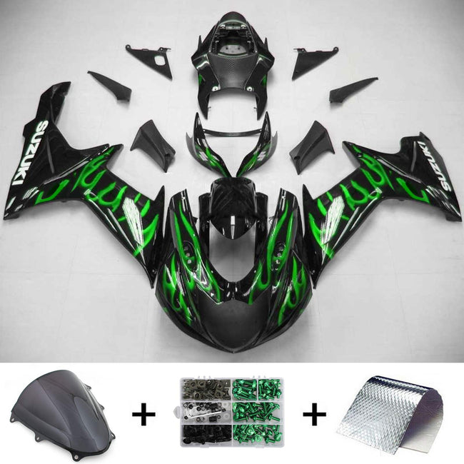 Amotopart Suzuki GSXR 600/750 2011-2022 K11 kit carénage carrosserie plastique ventre