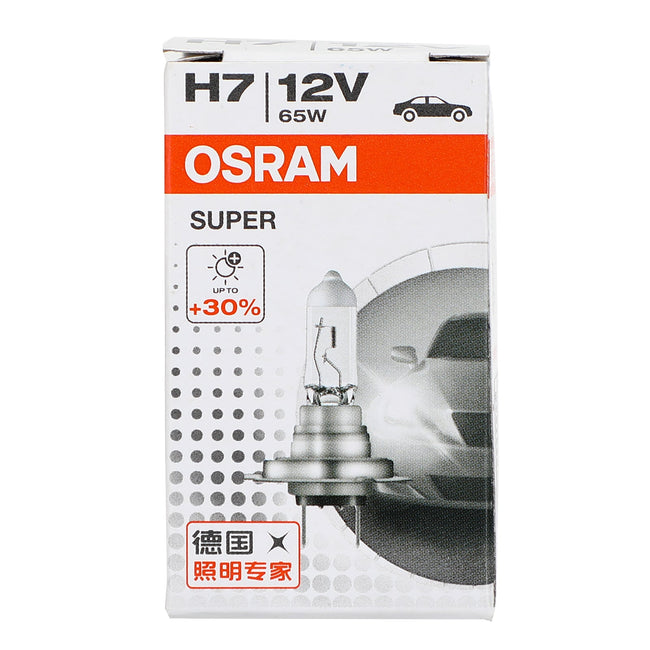 H7 Für OSRAM Autoscheinwerferlampe Super +30% mehr Licht PX26d 12V65W 62282 Generisch