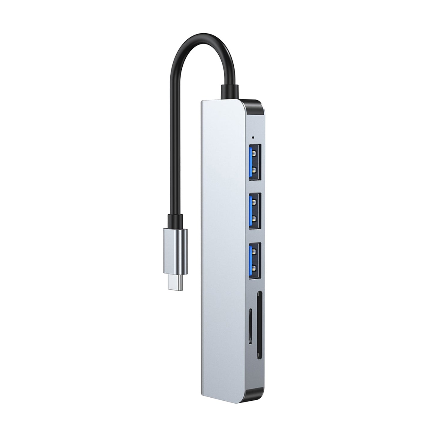 6 en 1 USB-C Type-C Sortie HD Adaptateur 4K USB 3.0 HD HUB Station d'accueil multifonction