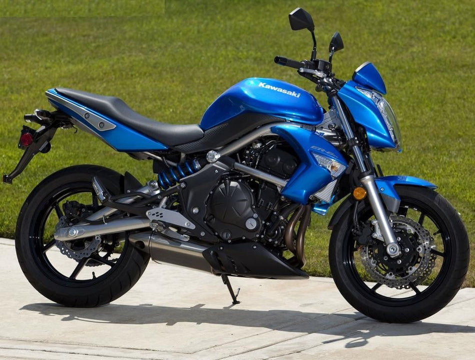 Amotopart Kawasaki 2009-2010 ER6N Blue Fairing Kit