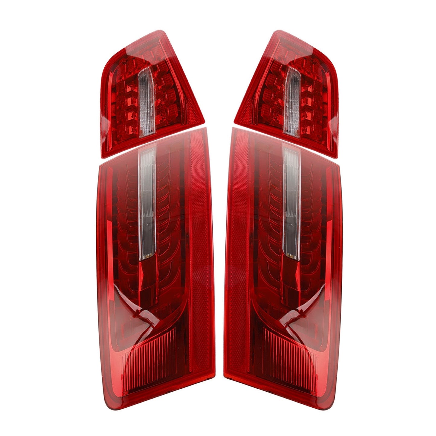 2009–2011 AUDI A6 C6 Limousine, 4 Stück Innen- und Außenkoffer-LED-Rücklichtlampe