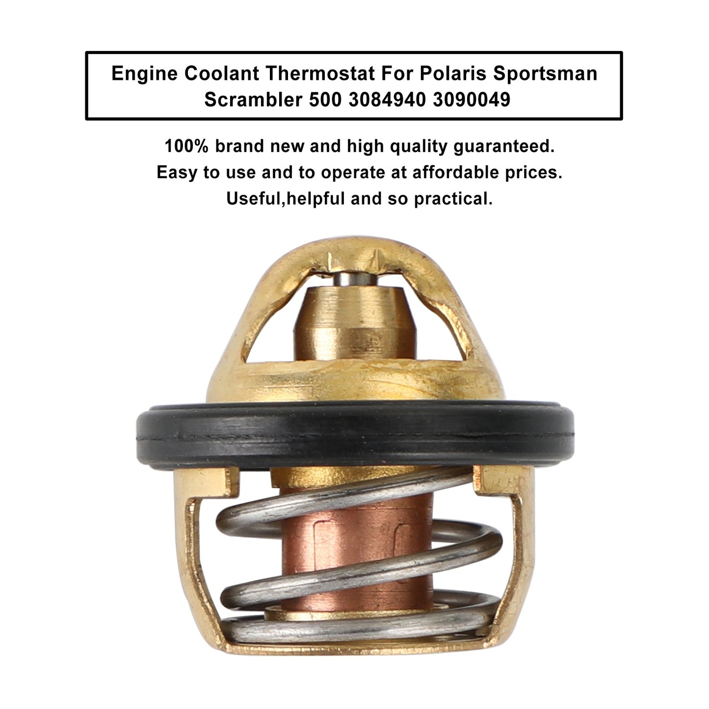 Thermostat de liquide de refroidissement moteur pour Polaris Sportsman Scrambler 500 3084940 3090049 générique