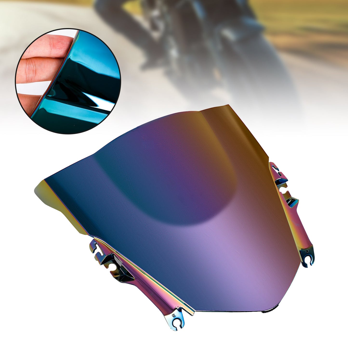 Pare-brise de moto ABS pour Honda CBR500R 2013-2015 générique