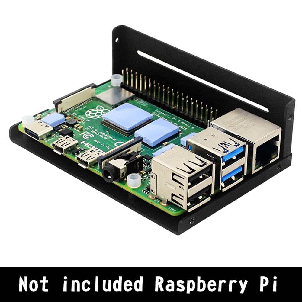 Aluminiumlegierung Fall 3.5 inch Display Case + Touch Screen für Raspberry Pi 4B