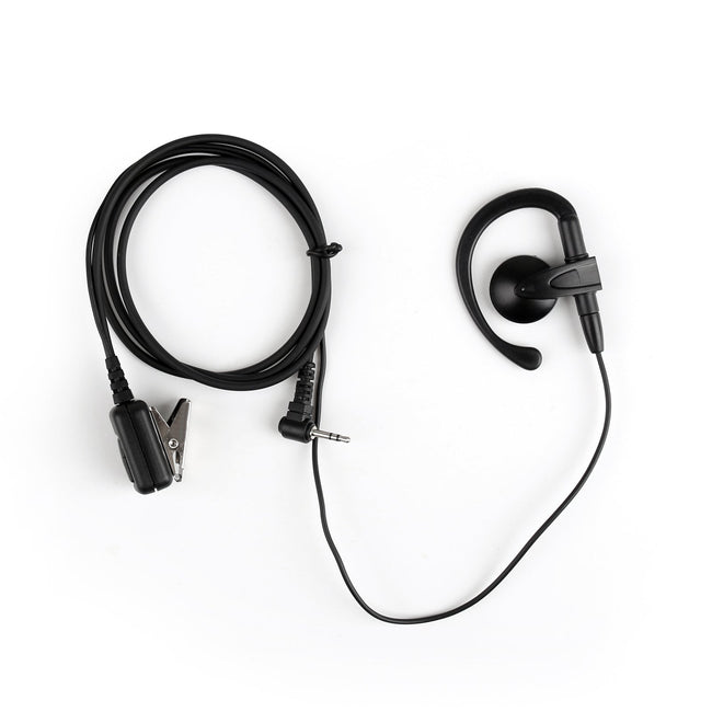 1 pièces 2.5mm crochet d'oreille écouteur casque Ptt micro pour Motorola T6200 T6220 T5422 Radio