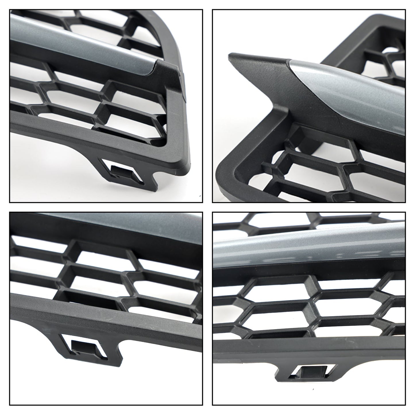 2 Stück Frontstoßstangen-Nebelscheinwerfer-Abdeckung, Lünette, Grill, passend für BMW F20 F21 2011–2015