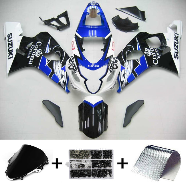 Amotopart Suzuki GSXR 600/750 2004-2005 Verkleidungskit Karosserie Plastik