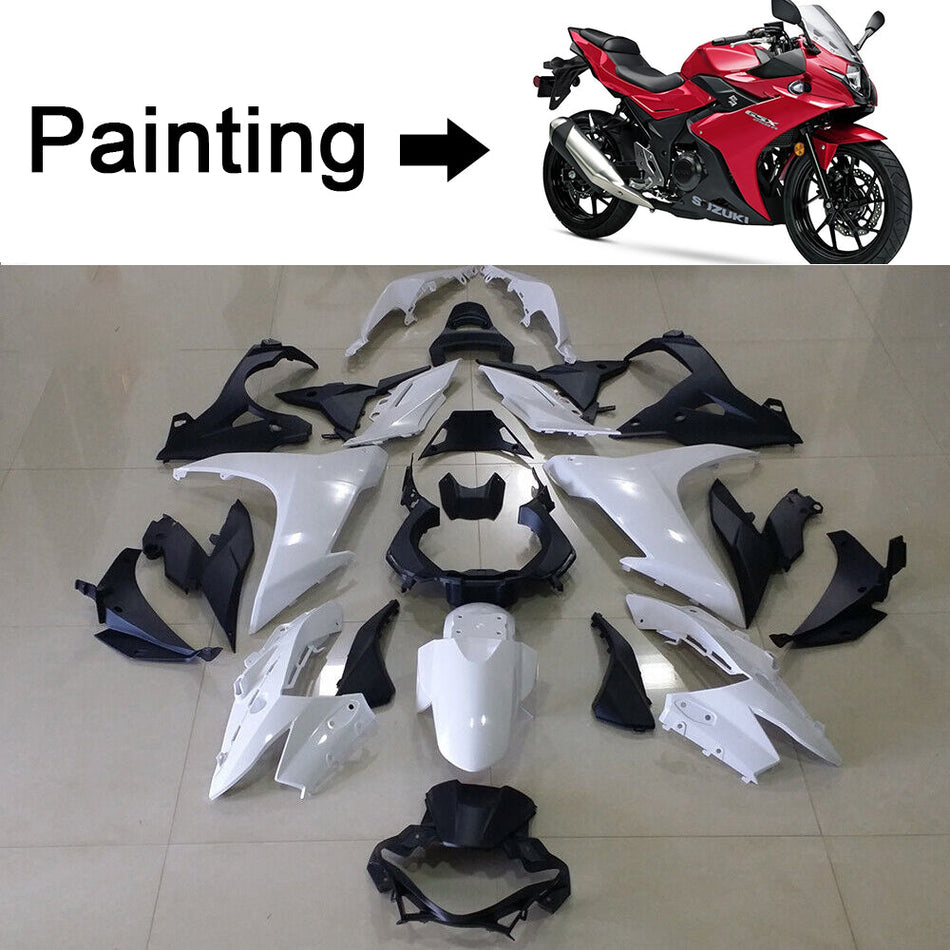 Amotopart Suzuki GSX250R 2017-2020 Kit de carénage Corps Plastique ABS