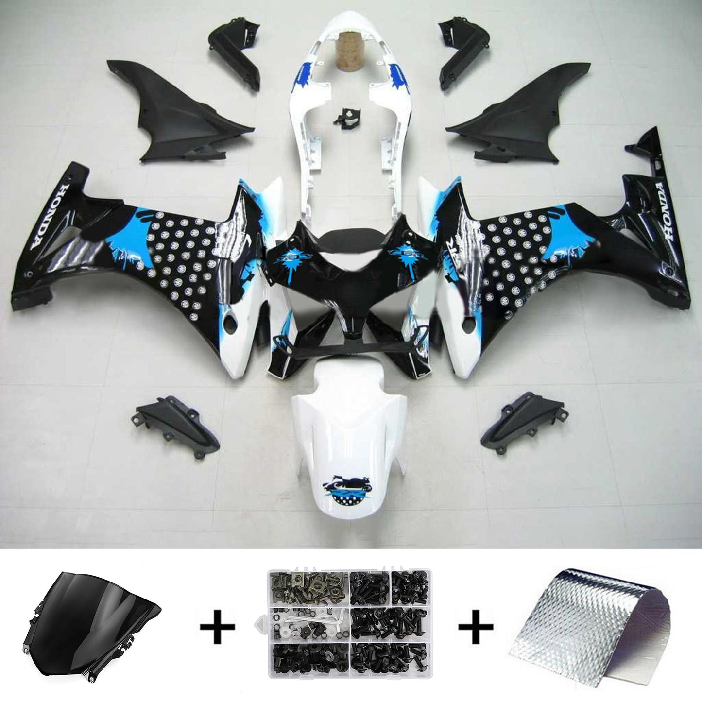 Kit de carénage Amotopart 2013-2015 Honda CBR500R