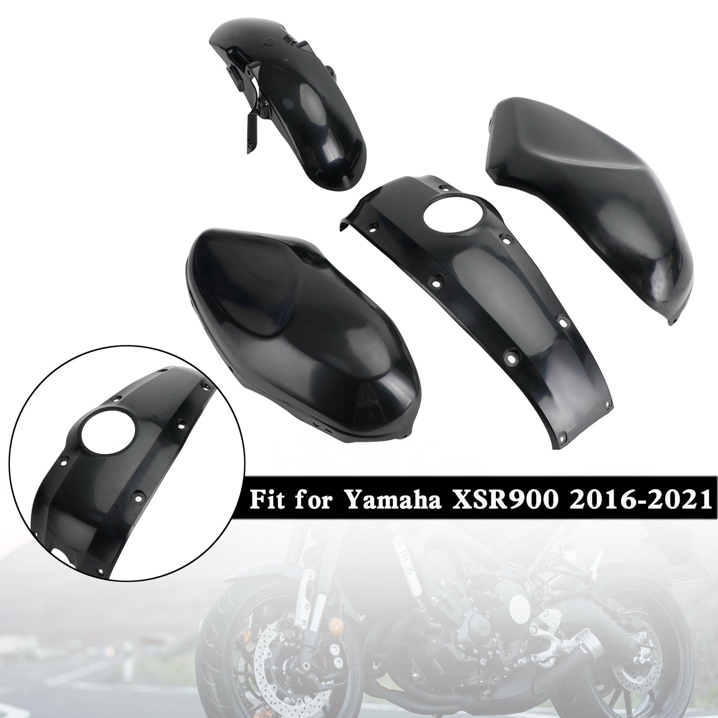 Yamaha XSR900 2016-2021 Karosserie Verkleidung Spritzguss unlackiert