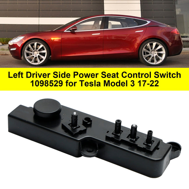 Elektrischer Sitzsteuerschalter für die linke Fahrerseite 1098529 für Tesla Model 3 17-22