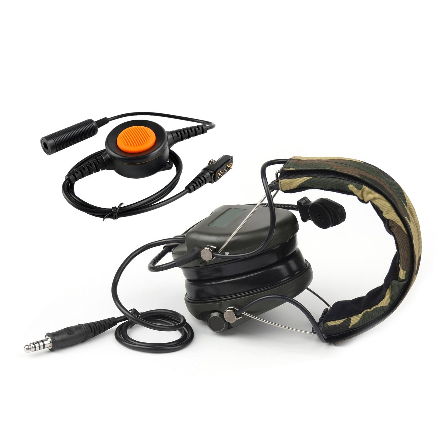 H60 Sound Pickup Noise Reduction Headset 6-Pin U94 PTT Für Hytera PD780/700G/580