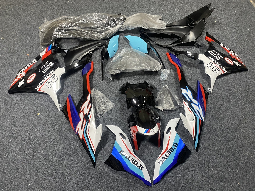 Amotopart BMW S1000RR 2019–2022 Verkleidungsset, Karosserie, Kunststoff, ABS