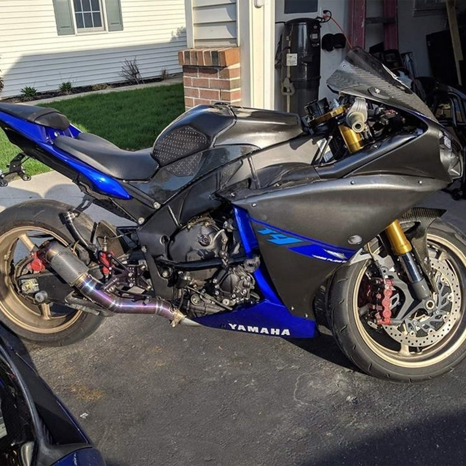 Amotopart Yamaha 2012-2014 YZF 1000 R1 Kit Déclencheur Noir Bleu