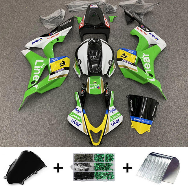 Amotopart Honda CBR600RR 2007–2008 F5 Verkleidungsset, Karosserie, Kunststoff, ABS