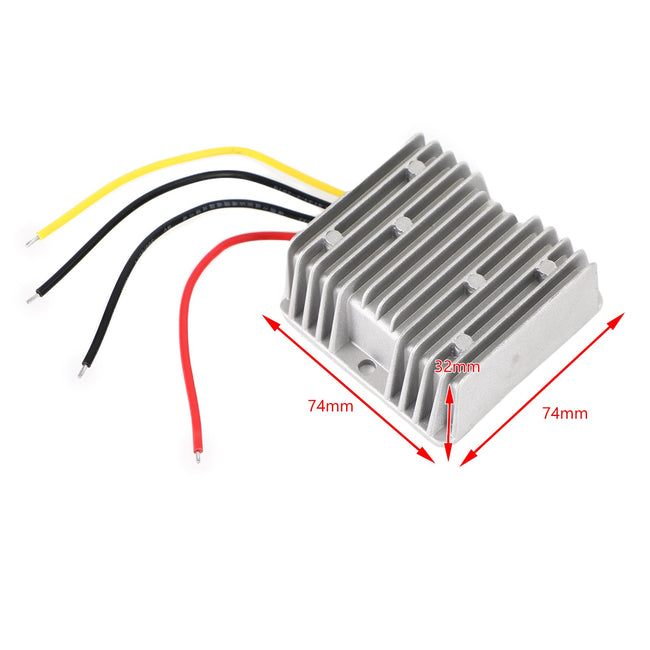 9V/36V bis 13,8V 5A Step Down DC/DC 70W Stromwandlerregler Wasserdicht