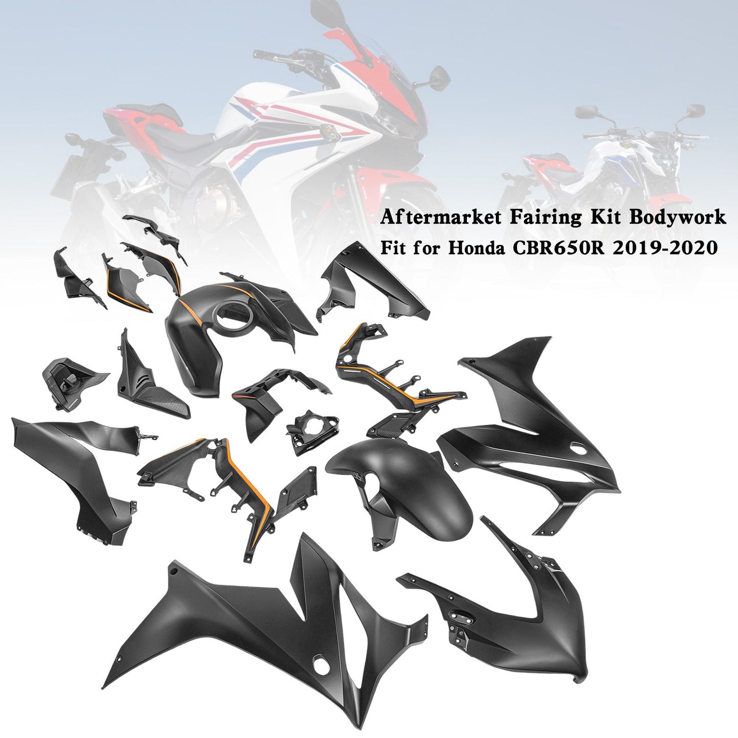 Honda CBR650R 2019–2020 Verkleidung, ABS-Kunststoff-Spritzguss