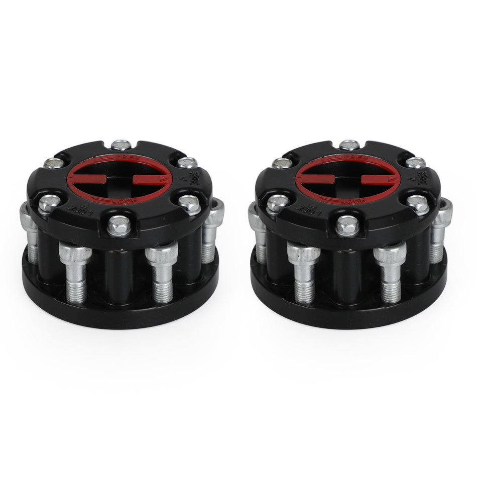 2X moyeux roue libre pour Holden Rodeo Jackaroo Colorado Isuzu D-Max 17 Spline Generic