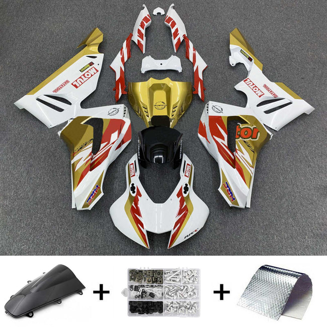 Amotopart Honda CBR1000RR-R 2020-2022 Kit de carénage Corps Plastique ABS