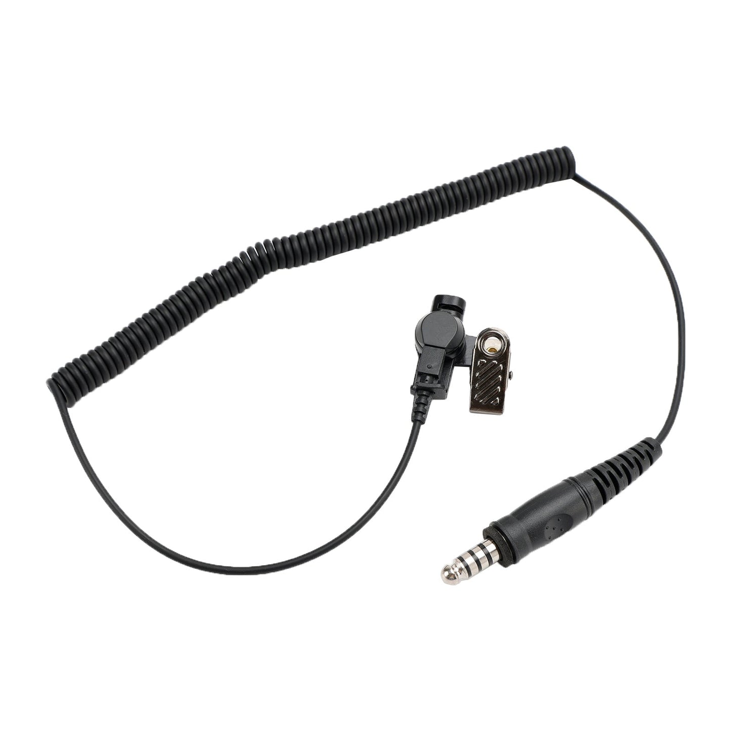 7.1-A3 Einzelh?rer-Ohrh?rer mit transparentem Luftschlauch, 7,1-mm-In-Ear-Headset