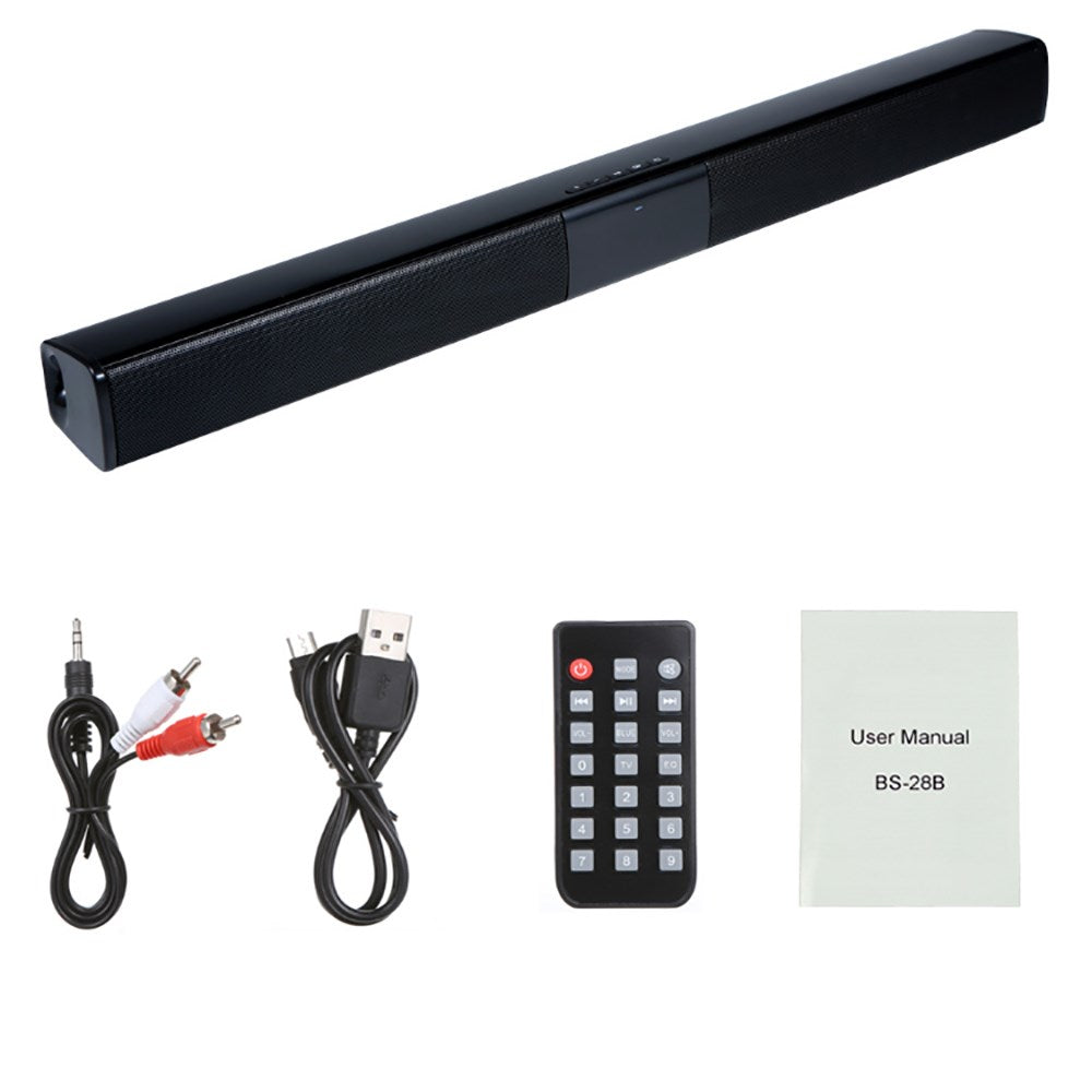 BT Surround Sound Bar Wireless Subwoofer TV Heimkino &amp; Remote-Lautsprechersystem