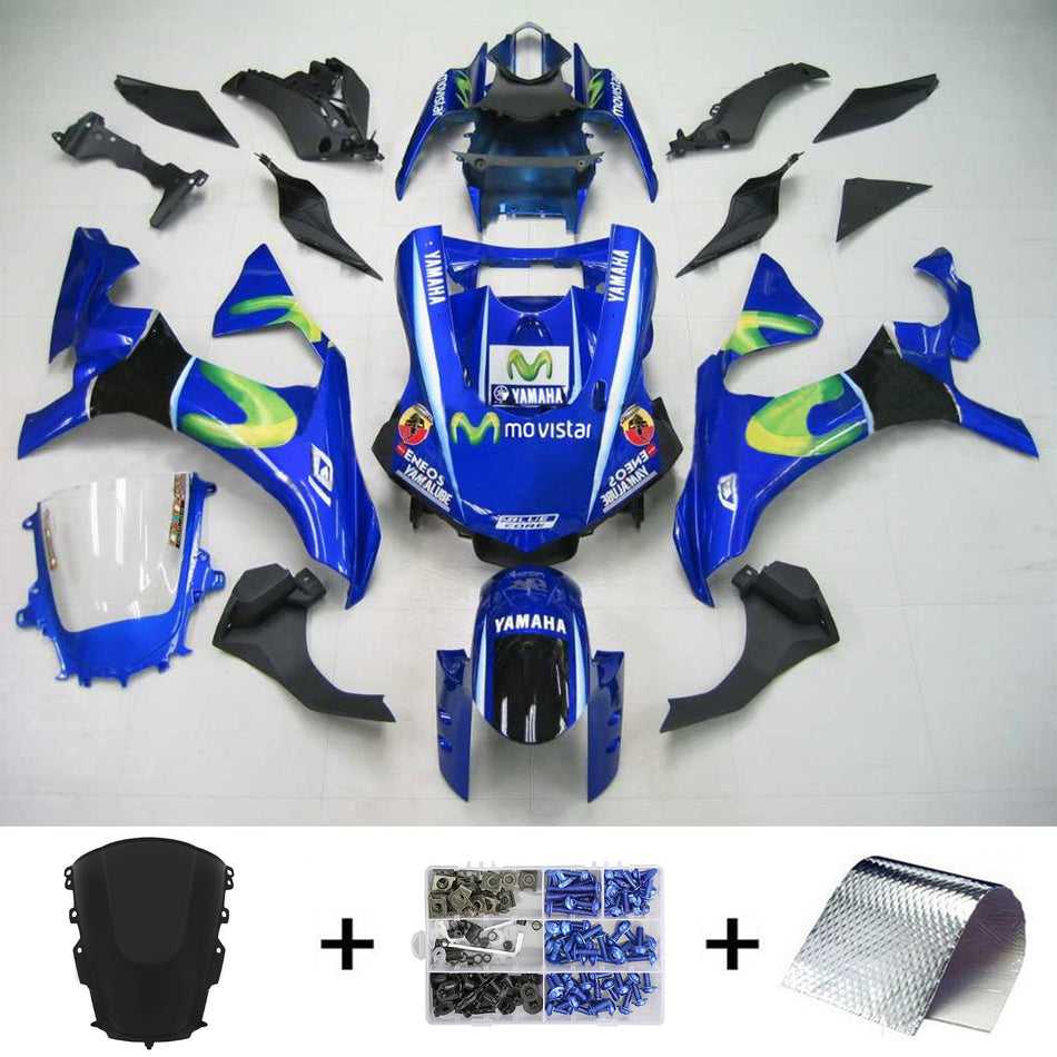 Amotopart Yamaha YZF R1 2020-2024 Verkleidungskit Karosserie Plastikabbs