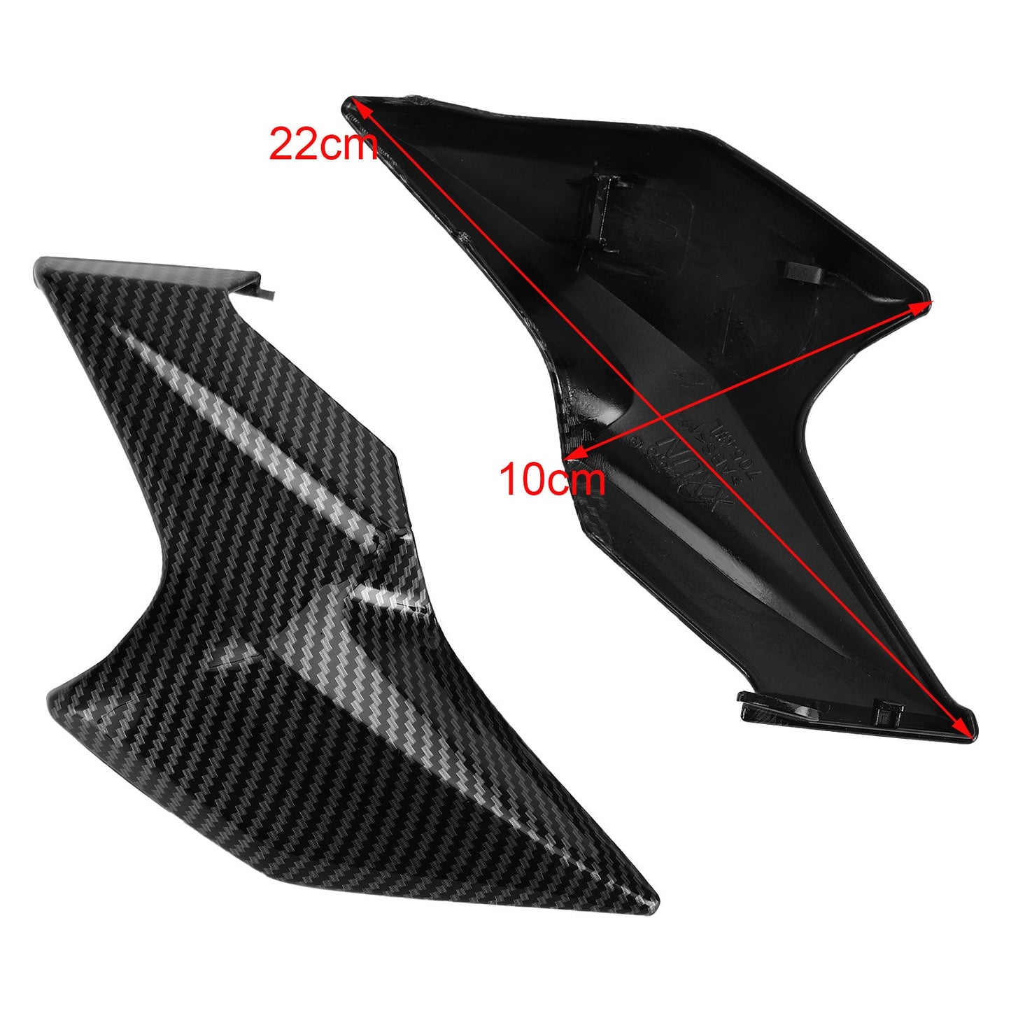 Carbon Front Side Nasenabdeckung Scheinwerferverkleidung für Kawasaki Z900 2020-2021