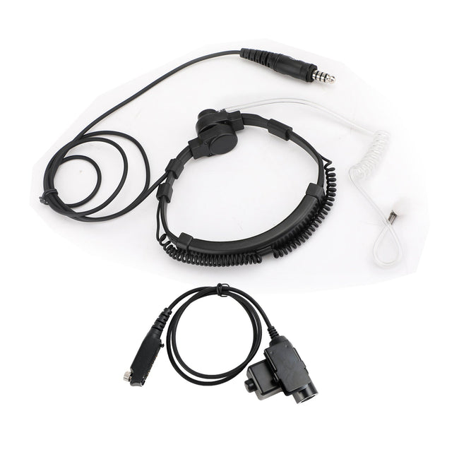 7,1 mm Big Plug Tactical Throat Headset 6-Pin U94 PTT für STP8040 STP8080 STP9000