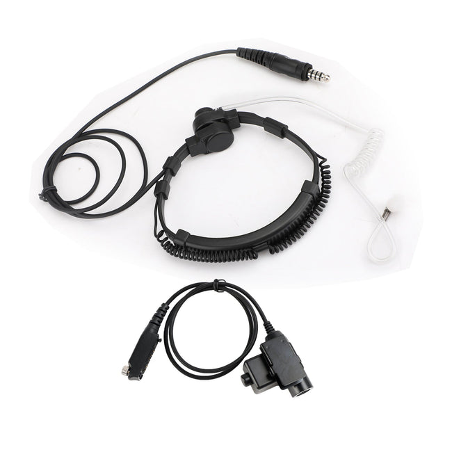 7.1mm Big Plug Tactical Throat Mic Headset für Sepura STP8000 STP8030 STP8035