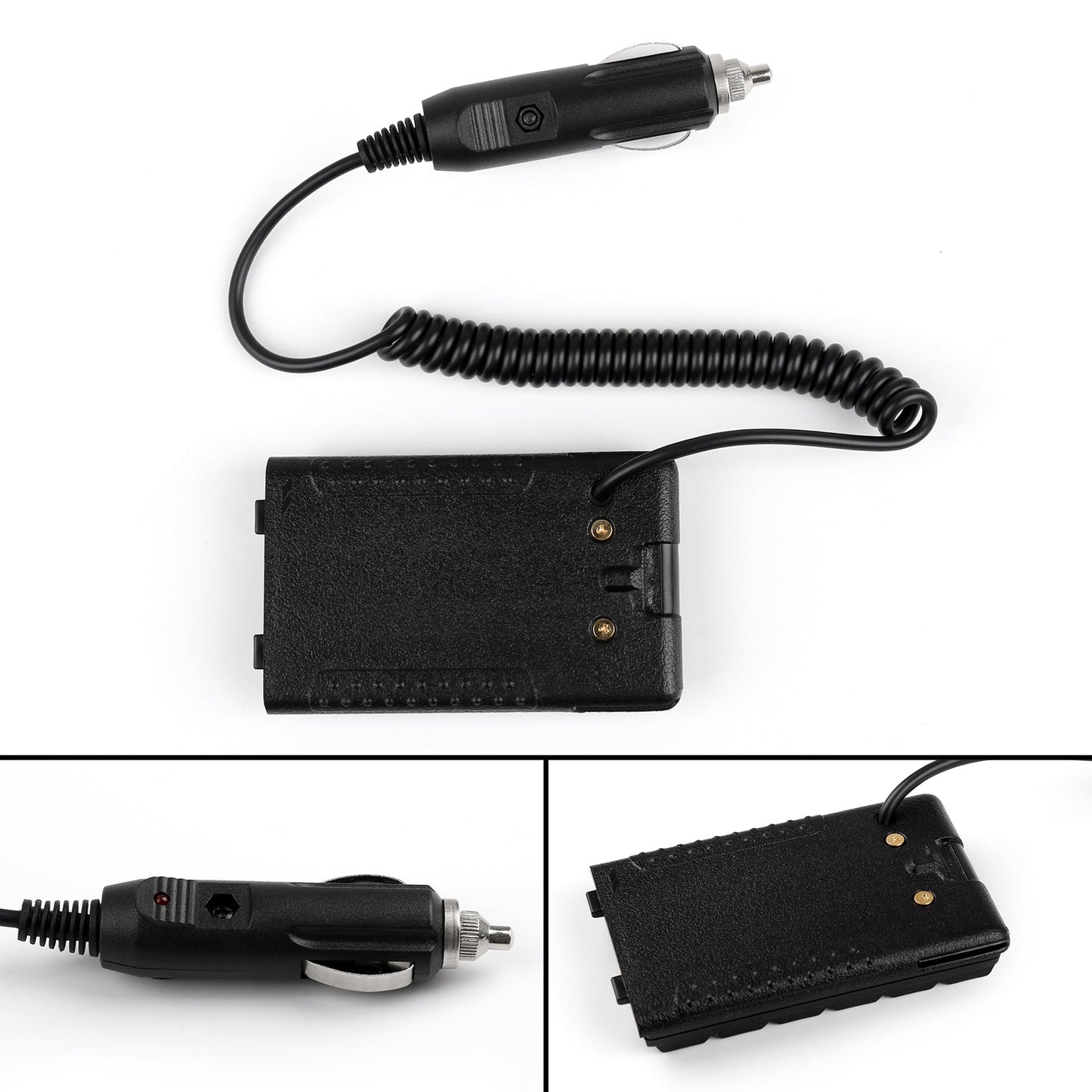 1x éliminateur de batterie de chargeur de voiture pour Yaesu FT-60 VX127 VX160 VX168/170 VXA-220