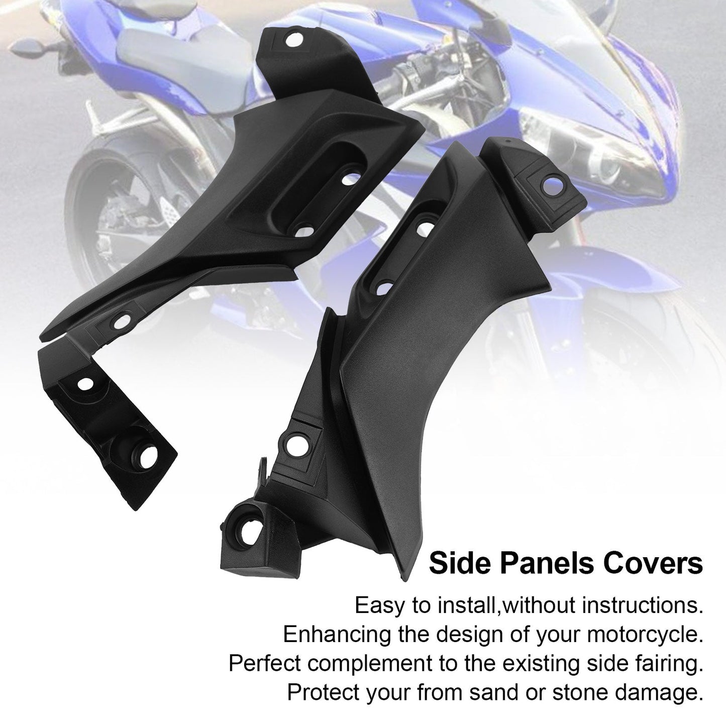 Seitenrahmen Mid Deck-Panelverkleidung für Yamaha YZF R1 2004-2006