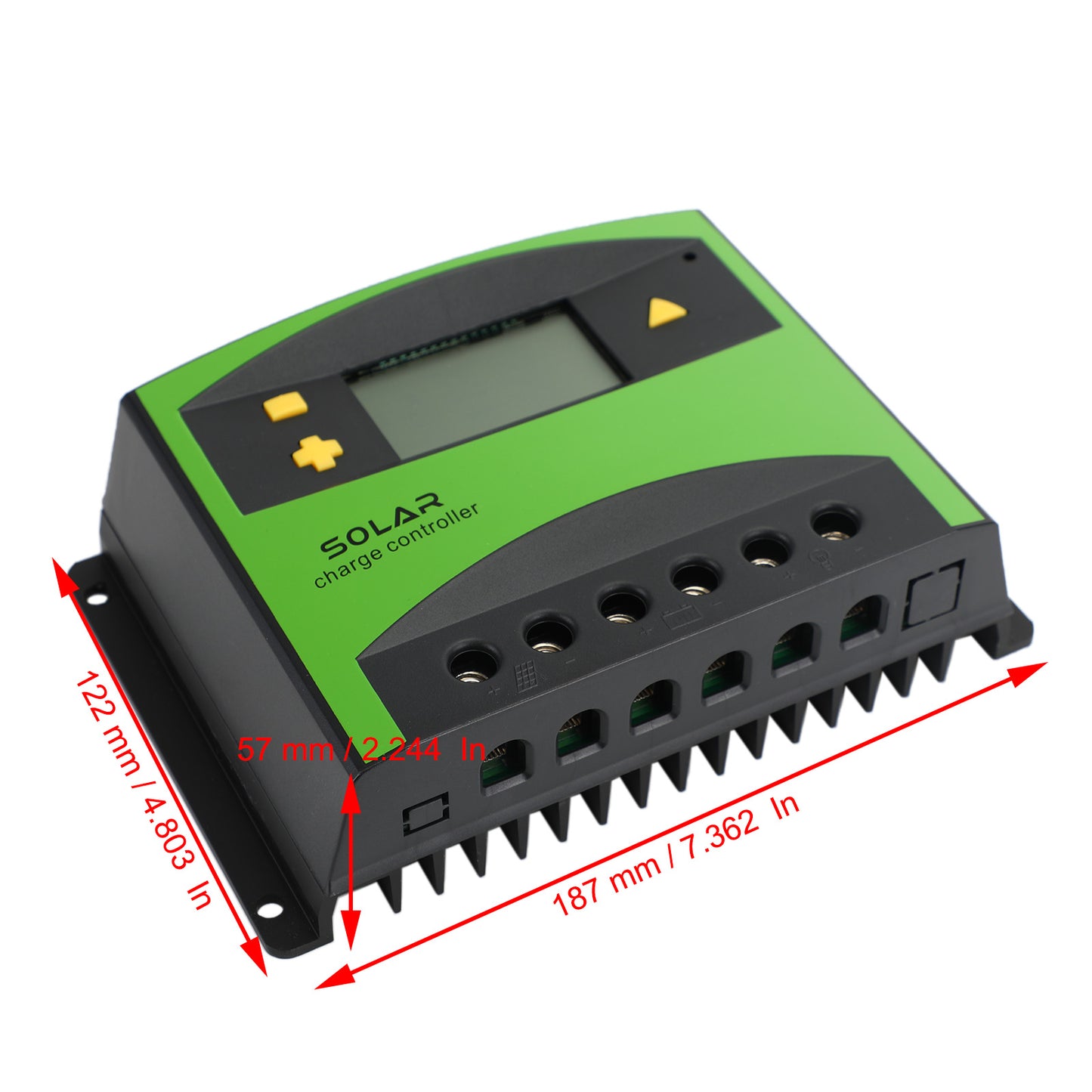 12/24V 60A PWM Solar Laderegler Controller Panel Batterie PV Laderegler