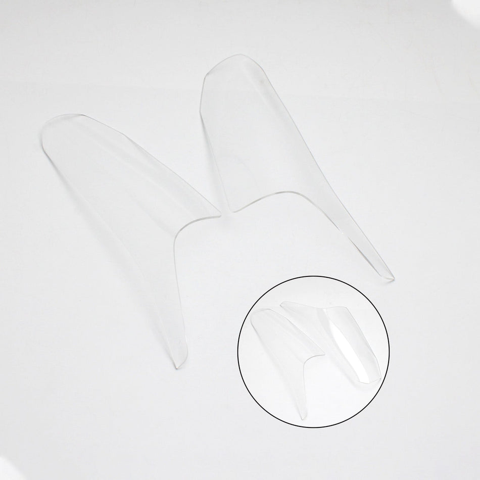 Verre de lampe avant Protecteur de verre de phare Convient pour Honda CBR650R 2019-2021 fumée générique
