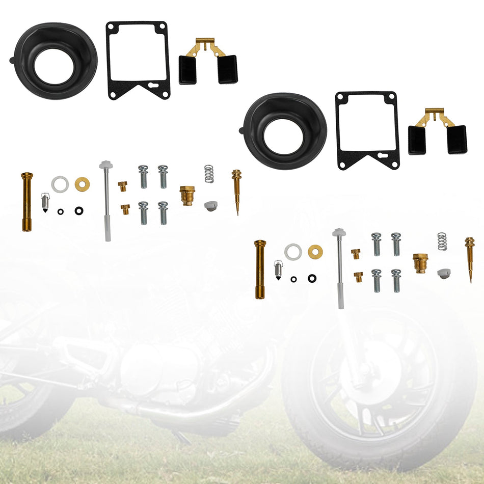 2X Yamaha Virago 750 XV750 1981-1983 Kit de réparation de reconstruction de carburateur