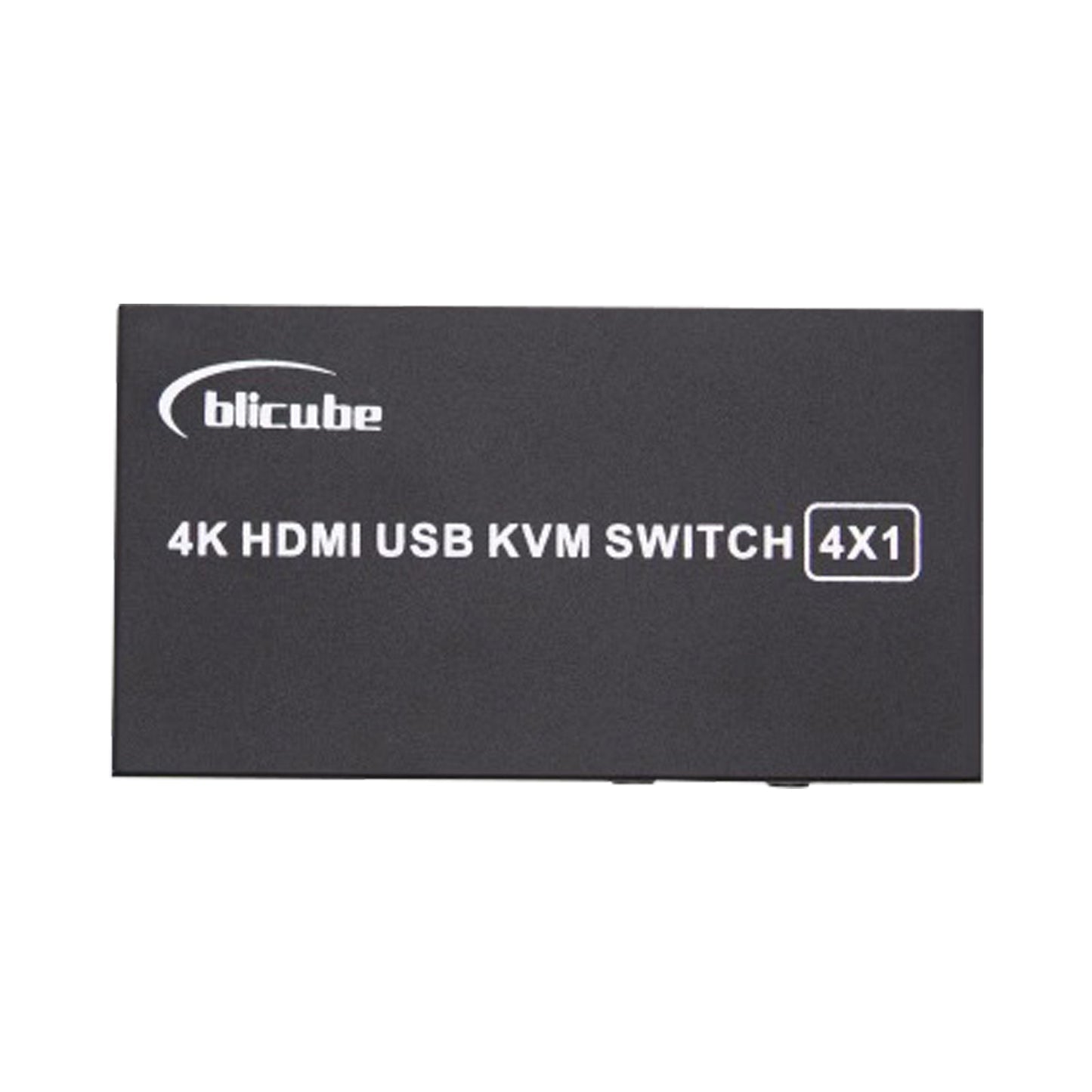 HDMI-KVM-Switch, Vier-zu-Eins-Kanalkonverter, unterstützt BLKVM PIKVM