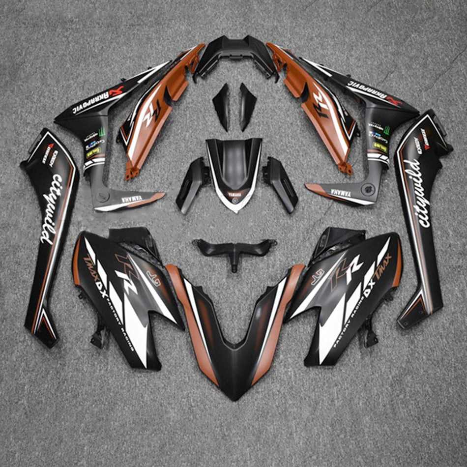 Amotopart Verkleidungsset f¨1r Yamaha T-Max TMAX530 2017¨C2018, Karosserie, ABS