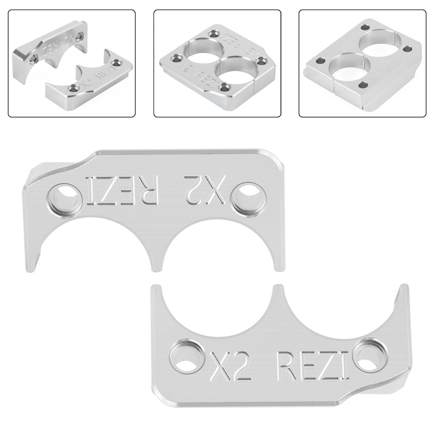 Corps Rezi Shock Clamp/étau pour 2021 Fox Float X2 ＃803-00-969/803-01-545