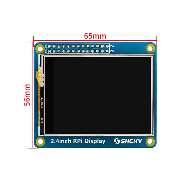 2,4 Zoll 320 * 240 Pixel LED Display Fit für Raspberry Pi 4B 3B+ Zero 2 W