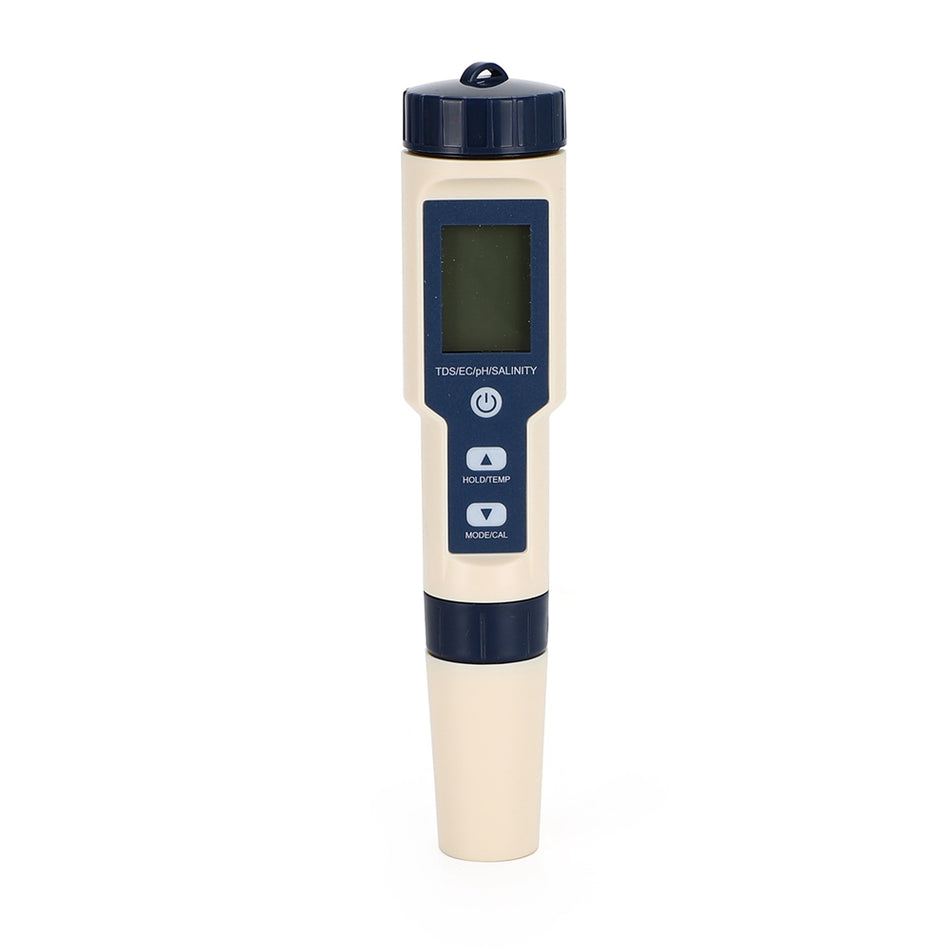 5in1 PH/TDS/EC/Salzgehalt/Temperatur Digitalwasserqualit?t Tester Tester Test Tool