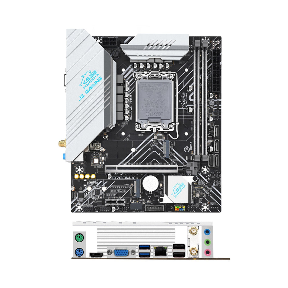 B760M-K Motherboard LGA-1700 Pin DDR4 Speicher Dual M.2 Schnittstelle unterstützt WIFI